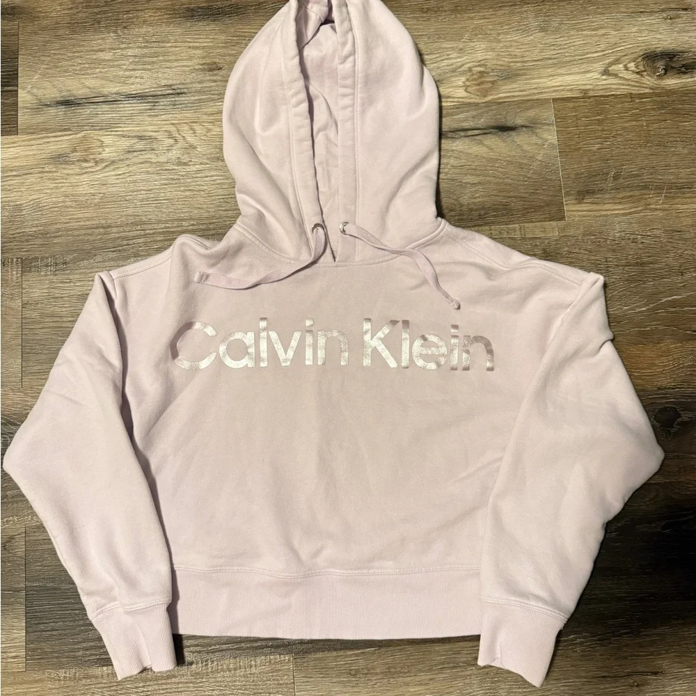 Calvin Klein Cropped Hoodie - Picture 2 of 4